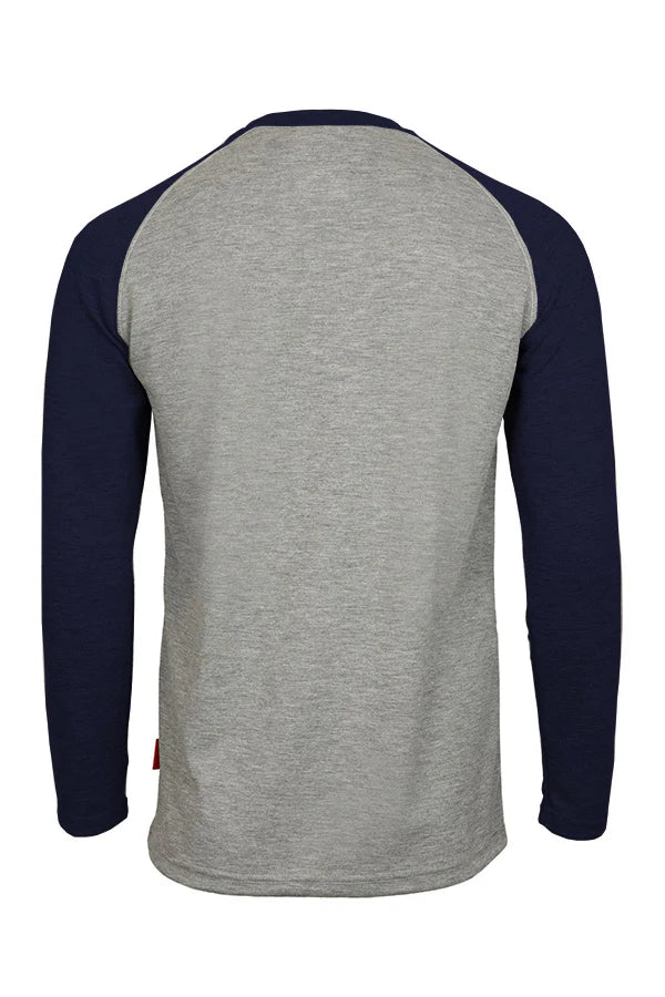 完売 EMAM Reverse Collar Raglan Tops Reverse Raglan – GROCERIES