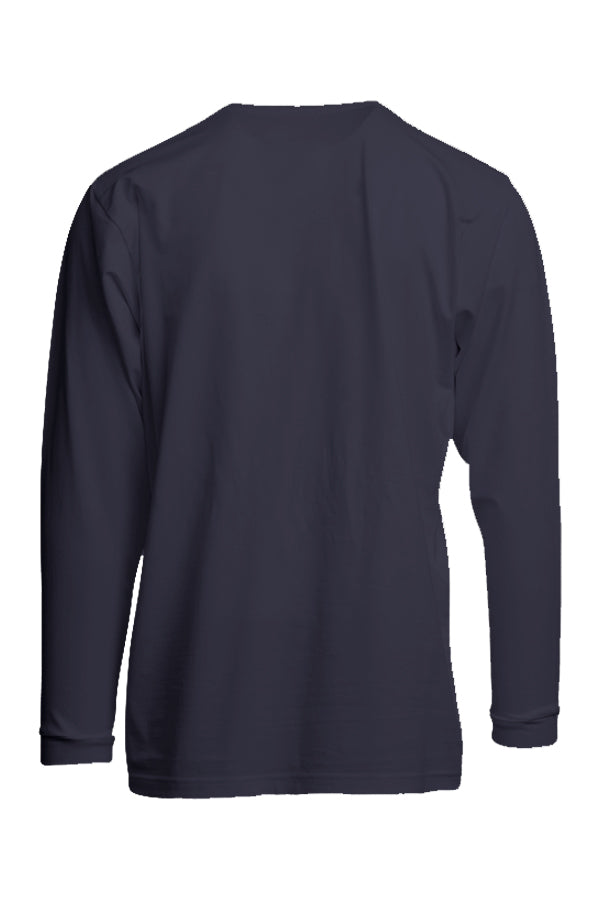 FRT-USHLSP6NY - FR Pocket T-Shirts | 6oz. 93/7 Knit - Navy – LAPCO