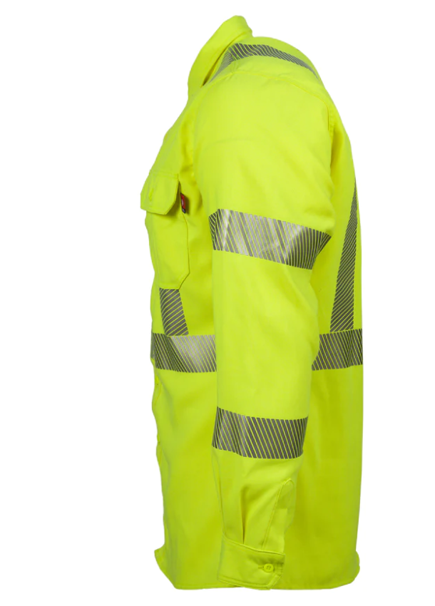 TCSHV5C3 - FR Modern Hi-Viz Uniform Shirt | Class 3 | 5oz