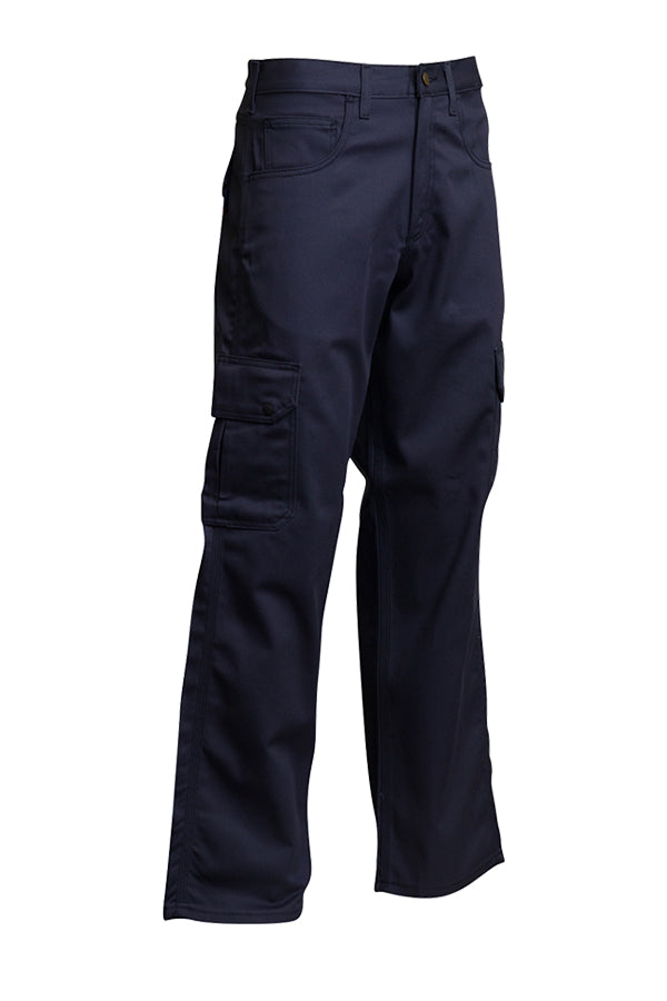 White House Black Market 100% Polyester Solid Navy Blue Cargo Pants Size 14  - 69% off