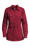 L-SFRDH6RE - 6oz. FR Ladies DH Uniform Shirts  Westex®