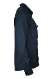 L-TCS5DN - Ladies FR Uniform Shirts made with 5oz. TecaSafe One® Inherent | Denim Navy