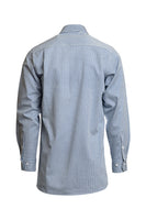 IBW7 - 7oz. FR Blue & White Striped Uniform Shirts