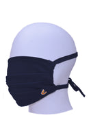 M-FRKNY7 - 7oz. FR Navy Face Mask 100% Cotton Jersey Knit