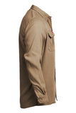 TCS5KH - FR Modern Uniform Shirt | 5oz. Tecasafe® One Inherent | Khaki